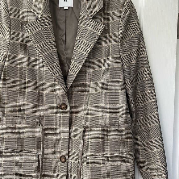 G Label by Goop Hermann Drawstring Suit Jacket- 2- NWOT - Picture 15 of 16